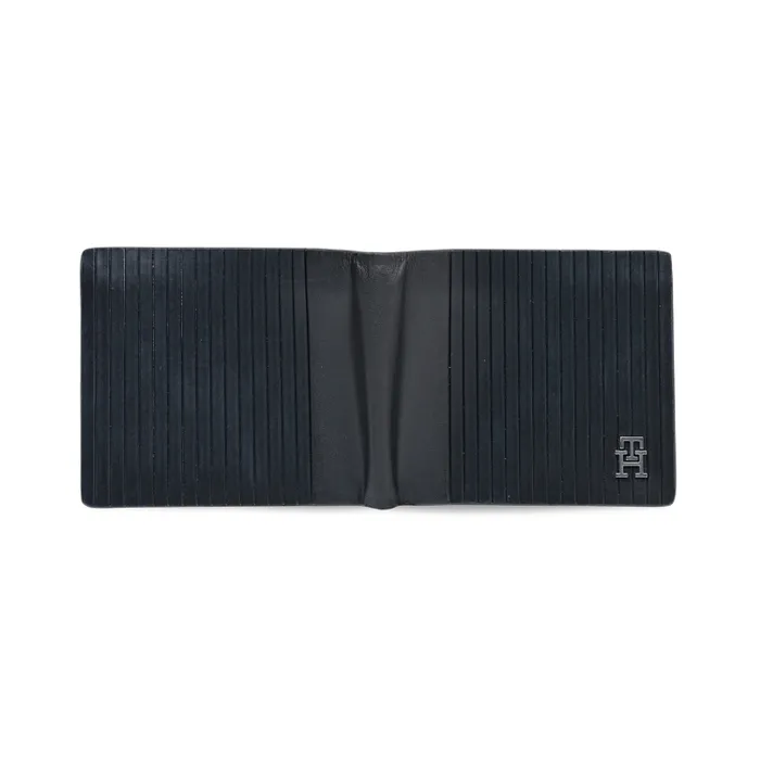 Tommy Hilfiger Woodlawn Slimfold Wallet - Black+Black