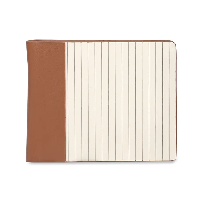 Tommy Hilfiger Woodlawn Slimfold Wallet - Beige+Tan
