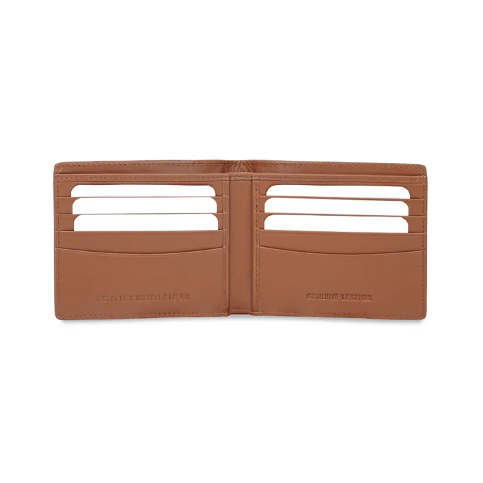 Tommy Hilfiger Woodlawn Slimfold Wallet - Beige+Tan