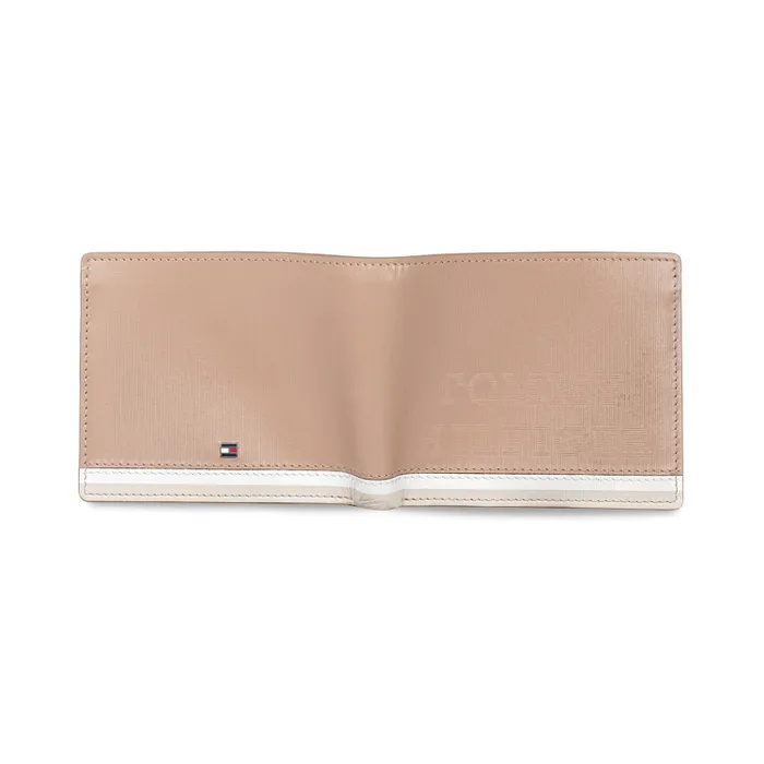 Tommy Hilfiger Avlona Global Coin Wallet - Khaki+White+Beige
