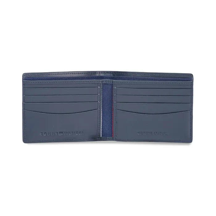 Tommy Hilfiger Avlona Slimfold Wallet - Navy+White+Burgundy