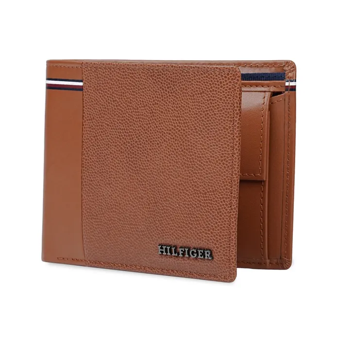 Tommy Hilfiger Hornslet Global Coin Wallet - Tan