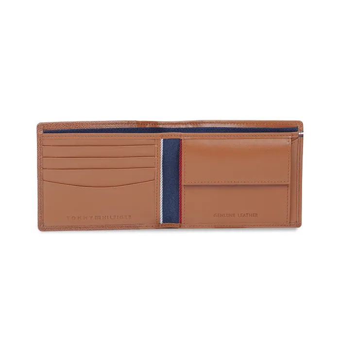 Tommy Hilfiger Hornslet Global Coin Wallet - Tan