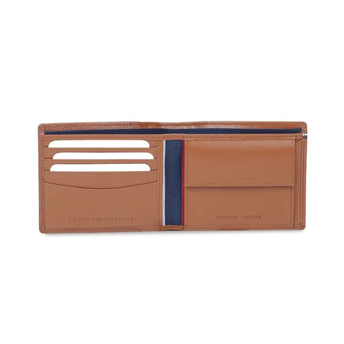 Tommy Hilfiger Hornslet Global Coin Wallet - Tan
