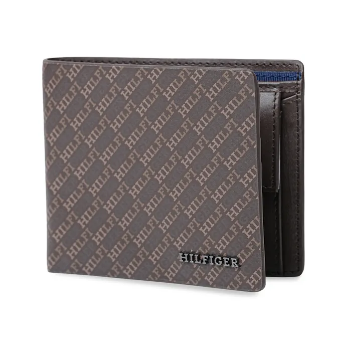 Tommy Hilfiger Pyrgos Global Coin Wallet - Brown