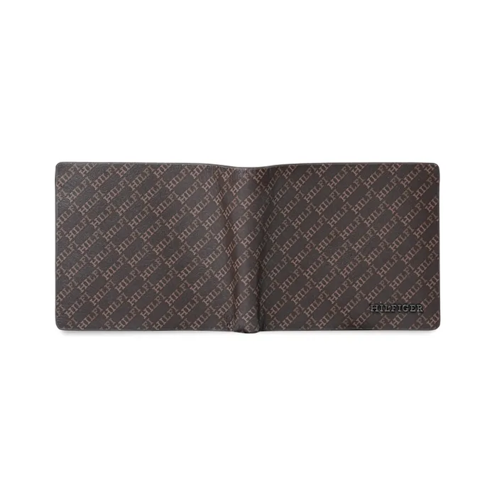 Tommy Hilfiger Pyrgos Global Coin Wallet - Brown