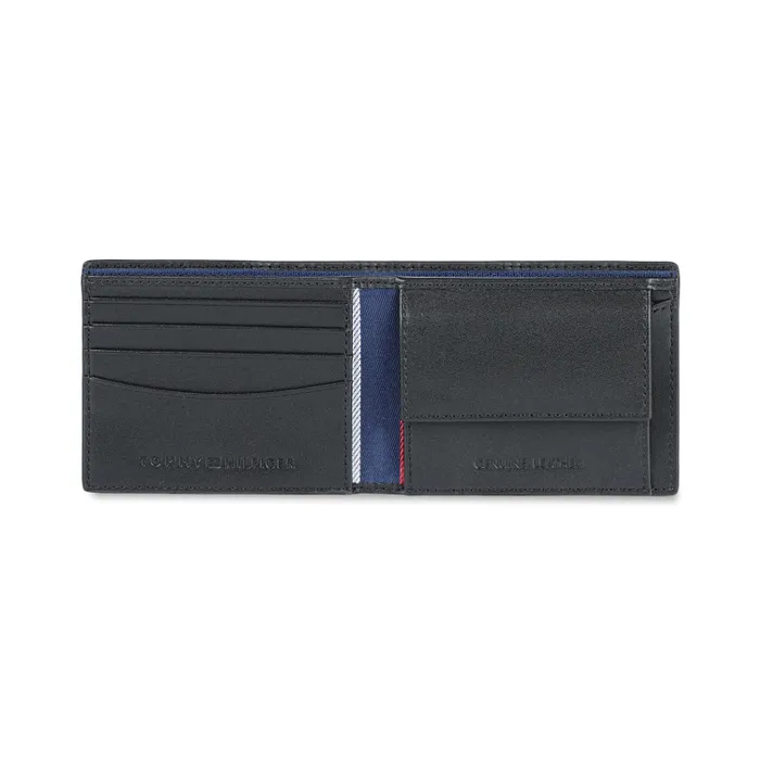 Tommy Hilfiger Strovolos Global Coin Wallet - Black