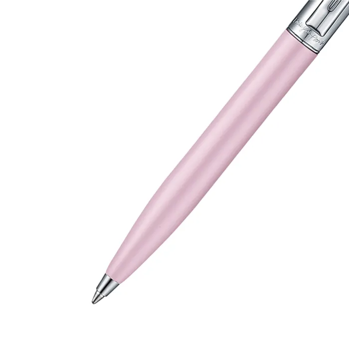 Sheaffer Gift Set Sentinel E321 Emily in Paris Pink Matte Finish Ballpoint Pen with Leather Bag Charm Keychain