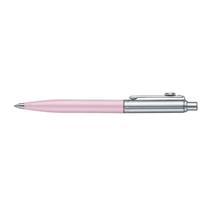 Sheaffer Gift Set Sentinel E321 Emily in Paris Pink Matte Finish Ballpoint Pen with Leather Bag Charm Keychain