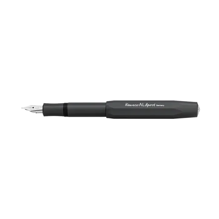 Kaweco Al Sport Black Premium Fountain Pen-Medium