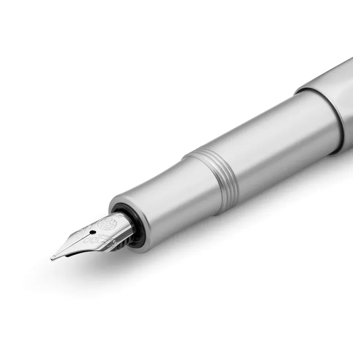 Kaweco Al Sport Silver Premium Fountain Pen-Medium