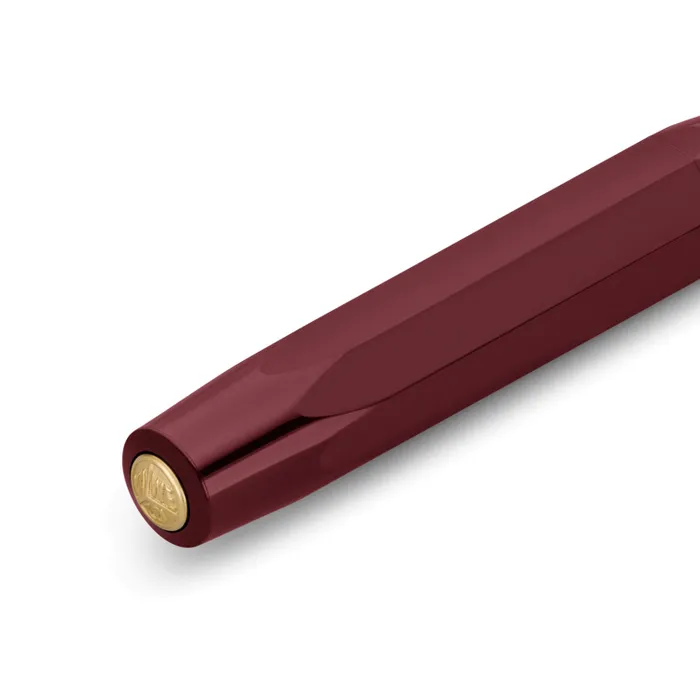 Kaweco Classic Sport Bordeaux With 23K Gold-Plated Steel Nib And Iridium Tip Fountain Pen-Fine