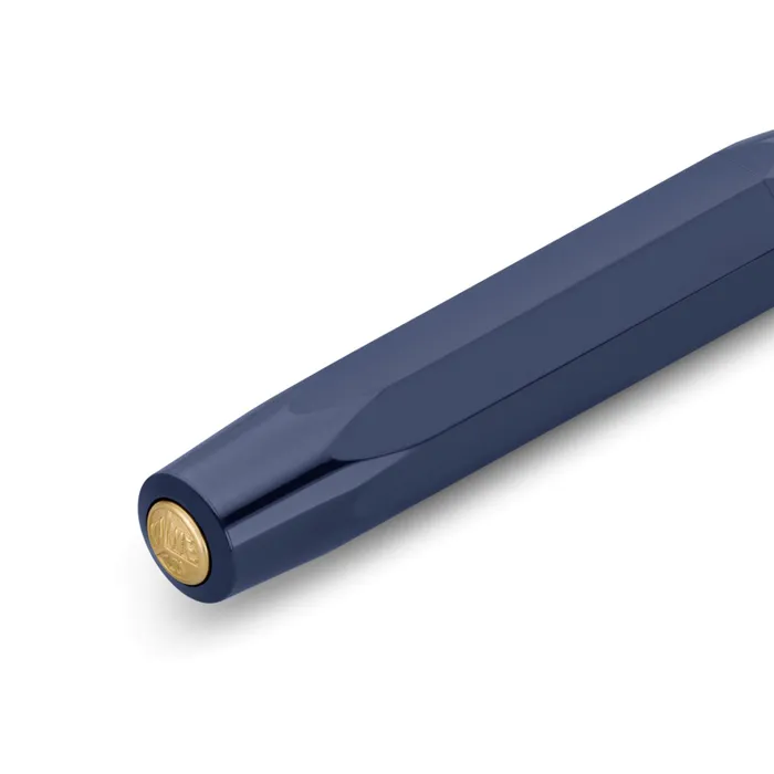 Kaweco Classic Sport Navy Blue With 23K Gold-Plated Steel Nib And Iridium Tip Fountain Pen-Medium
