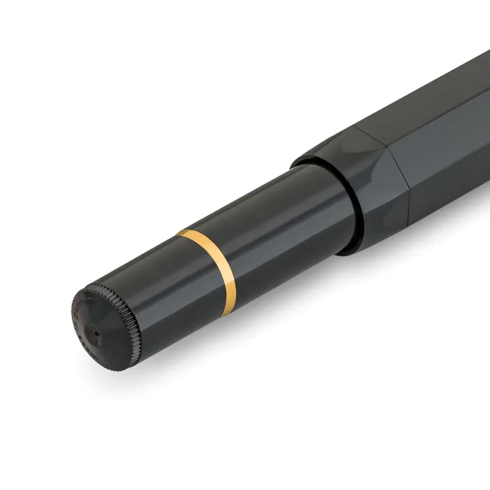 Kaweco Piston Classic Sport Premium Black/Gold Fountain Pen-Fine