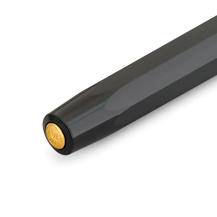 Kaweco Piston Classic Sport Premium Black/Gold Fountain Pen-Medium