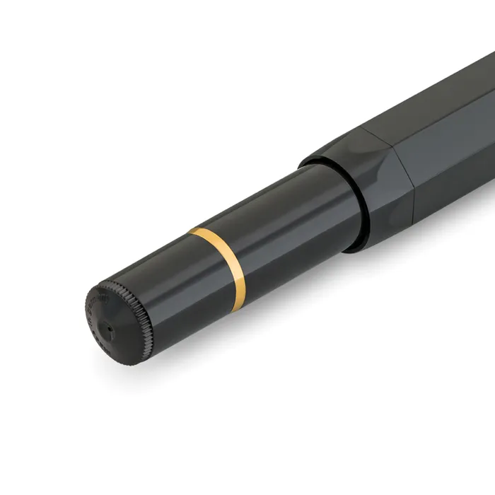 Kaweco Piston Classic Sport Premium Black/Gold Fountain Pen-Medium