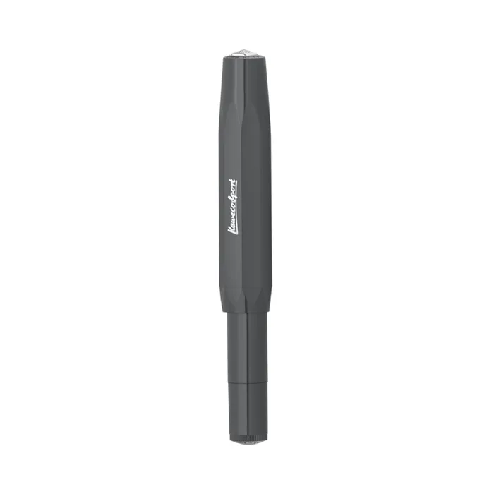 Kaweco Skyline Sport Grey Premium With Clip Fountain Pen-Medium