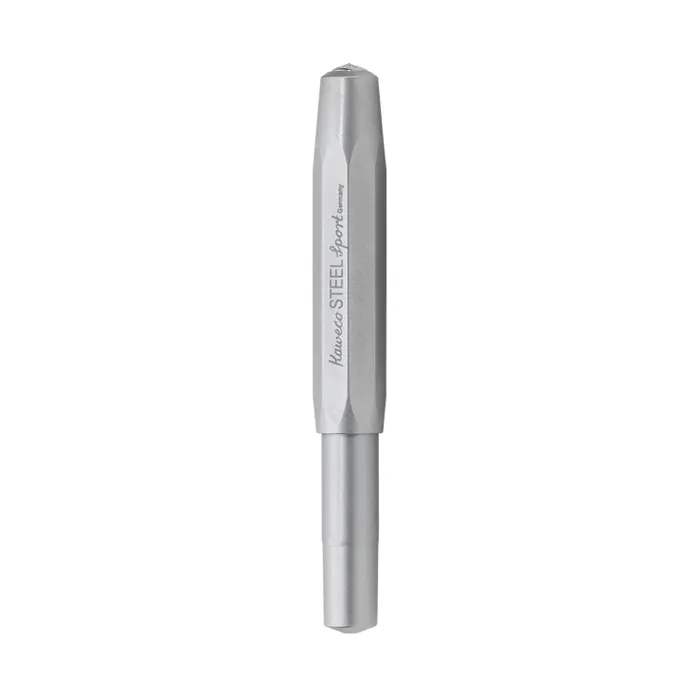 Kaweco Steel Sport Exclusive Stainless Steel Fountain Pen-Medium