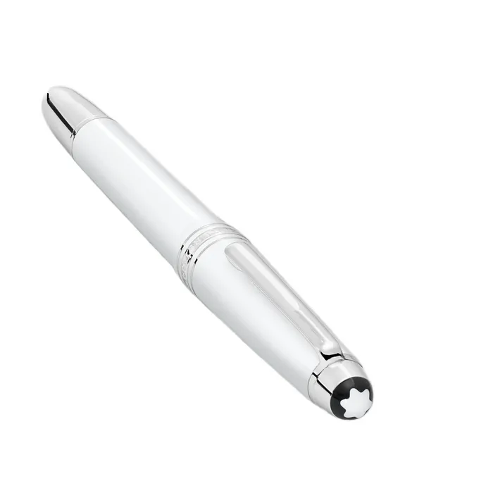 Montblanc 145 MeisterstÃ¼ck Classique White Fountain Pen- Medium