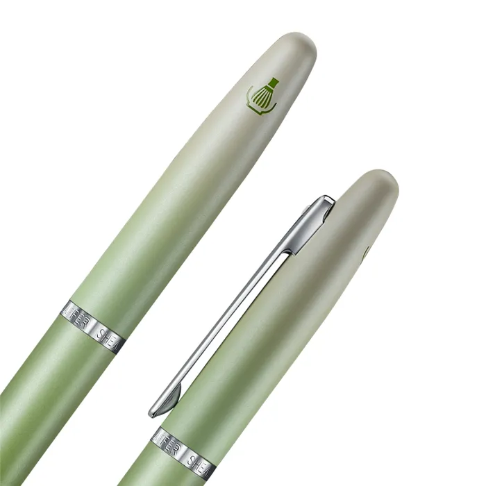 Sheaffer VFM 9431 Matcha Edition Green Ombre Gradient Fountain Pen with Chrome-plated Trims (Fine)