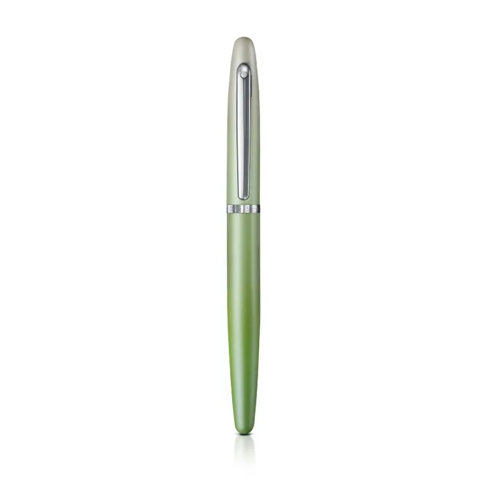 Sheaffer VFM 9431 Matcha Edition Green Ombre Gradient Fountain Pen with Chrome-plated Trims (Fine)