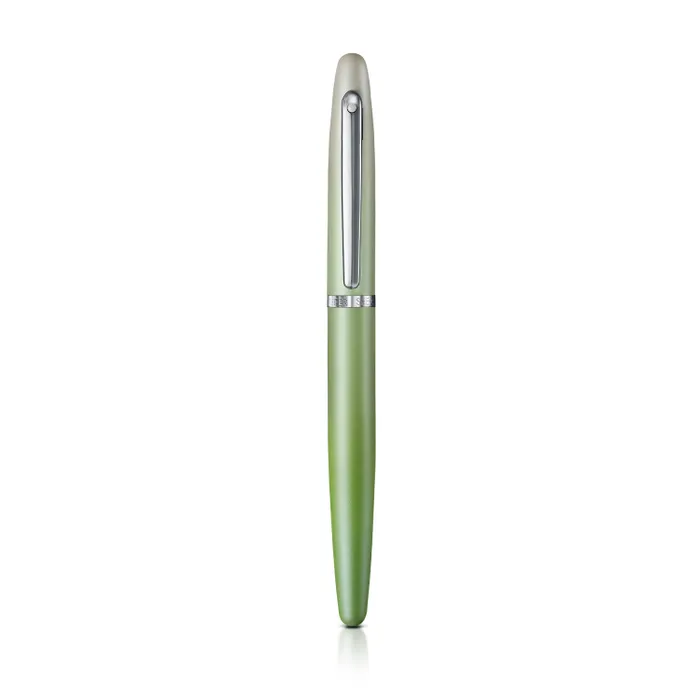 Sheaffer VFM 9431 Matcha Edition Green Ombre Gradient Fountain Pen with Chrome-plated Trims (Medium)