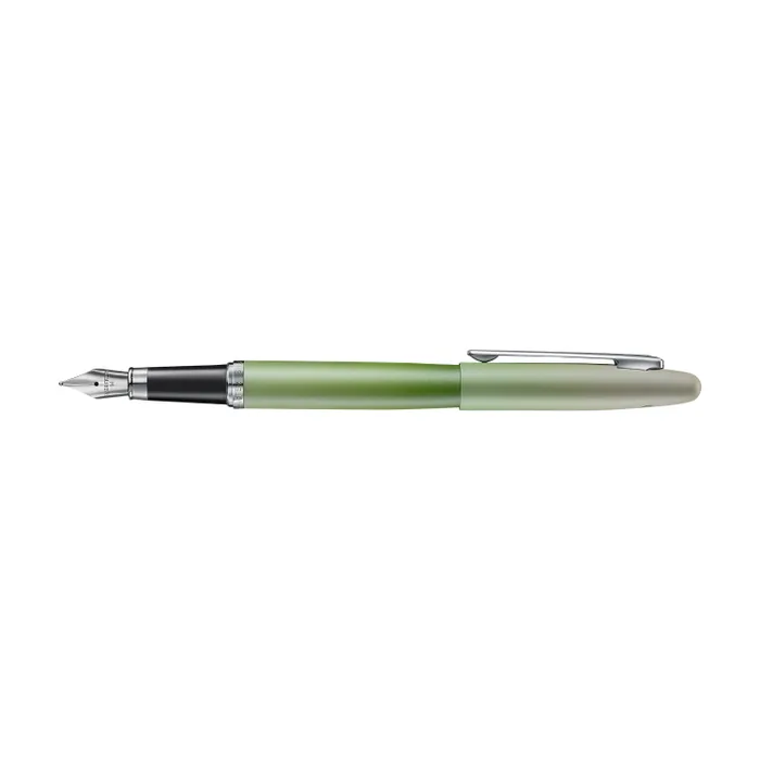 Sheaffer VFM 9431 Matcha Edition Green Ombre Gradient Fountain Pen with Chrome-plated Trims (Medium)