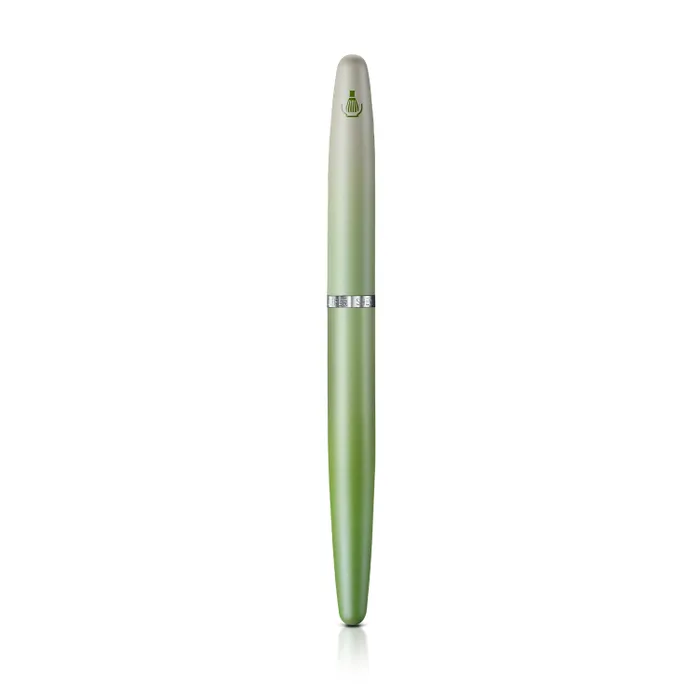 Sheaffer VFM 9431 Matcha Edition Green Ombre Gradient Rollerball Pen with Chrome-plated Trims