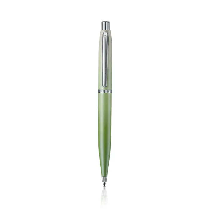 Sheaffer VFM 9431 Matcha Edition Green Ombre Gradient Ballpoint Pen with Chrome-plated Trims