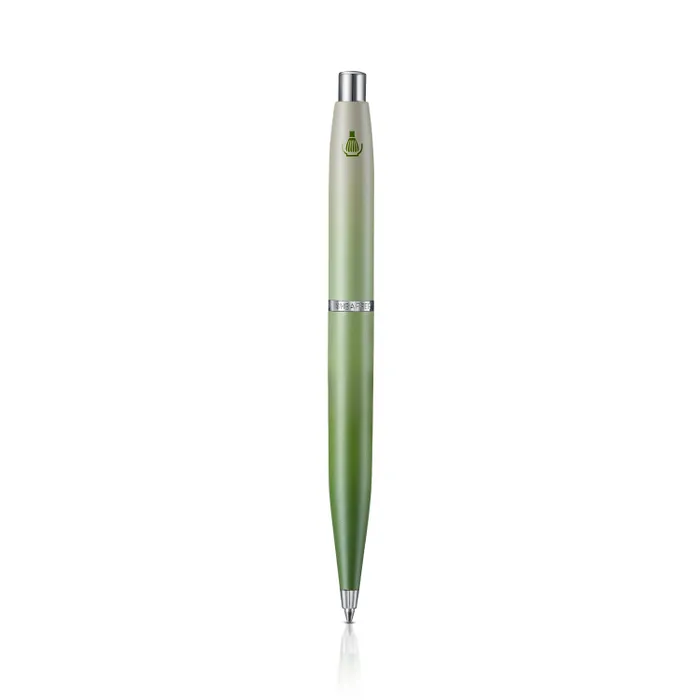 Sheaffer VFM 9431 Matcha Edition Green Ombre Gradient Ballpoint Pen with Chrome-plated Trims