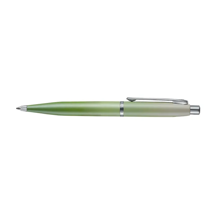 Sheaffer VFM 9431 Matcha Edition Green Ombre Gradient Ballpoint Pen with Chrome-plated Trims