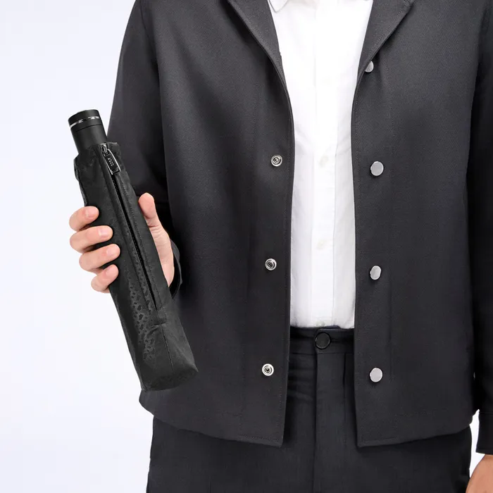 Boss Pocket umbrella Double B Black & Gun