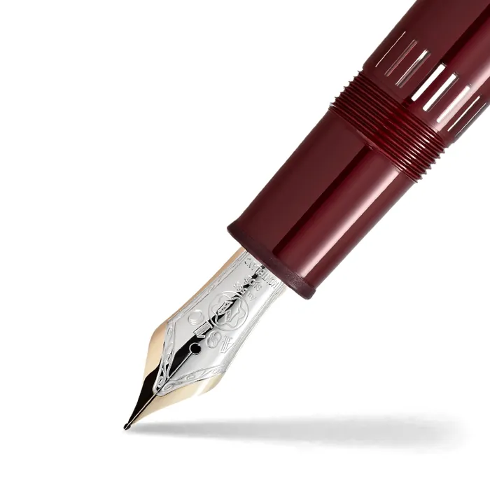 Montblanc MeisterstÃ¼ck Burgundy Red LeGrand Fountain Pen-Medium