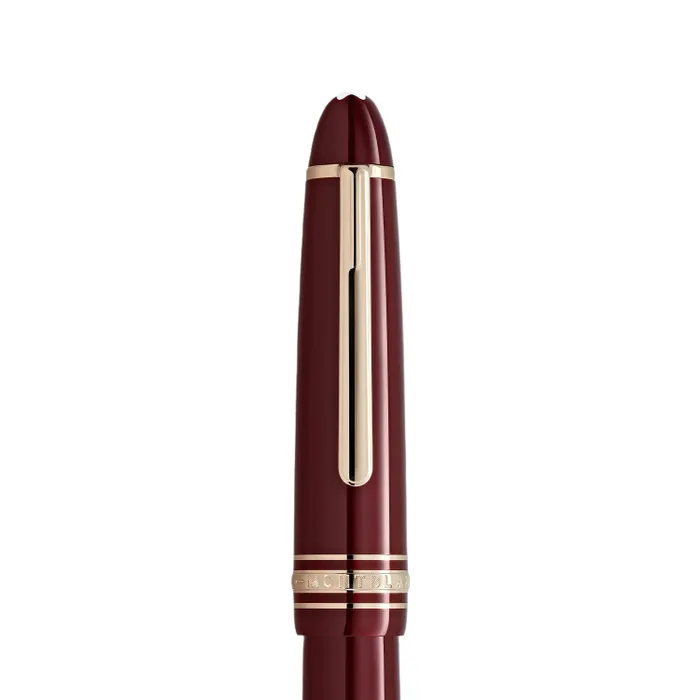 Montblanc MeisterstÃ¼ck Burgundy Red LeGrand Fountain Pen-Medium