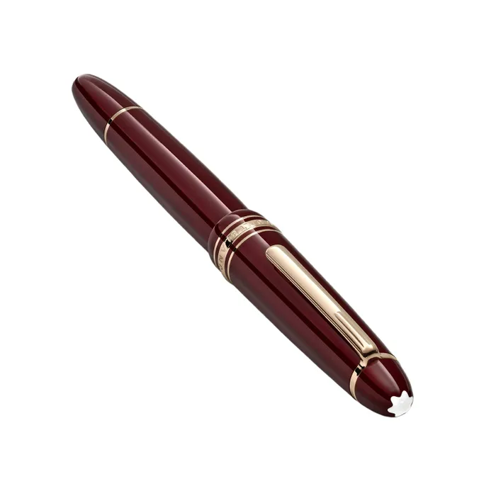 Montblanc MeisterstÃ¼ck Burgundy Red LeGrand Fountain Pen-Medium