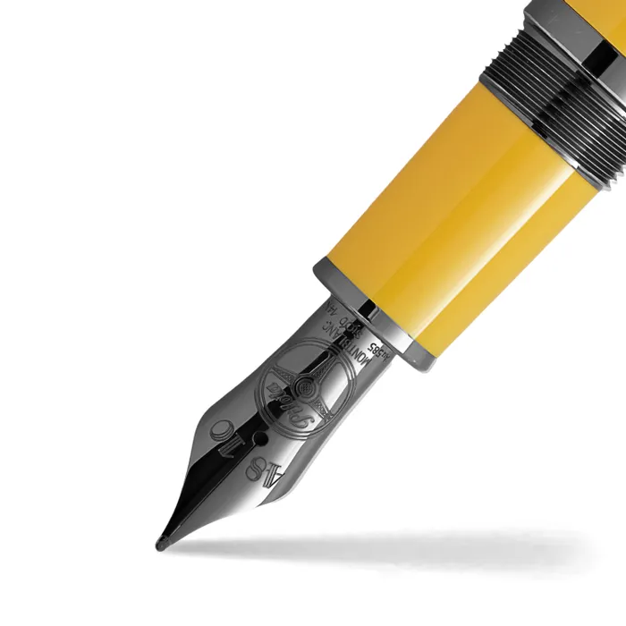 Montblanc Great Characters Enzo Ferrari Special Edition Giallo Modena Fountain Pen-Fine