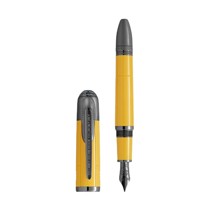 Montblanc Great Characters Enzo Ferrari Special Edition Giallo Modena Fountain Pen-Fine