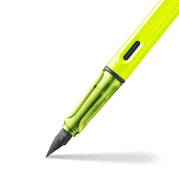 Lamy Safari Rondo Neon Yellow Fountain Pen-Fine