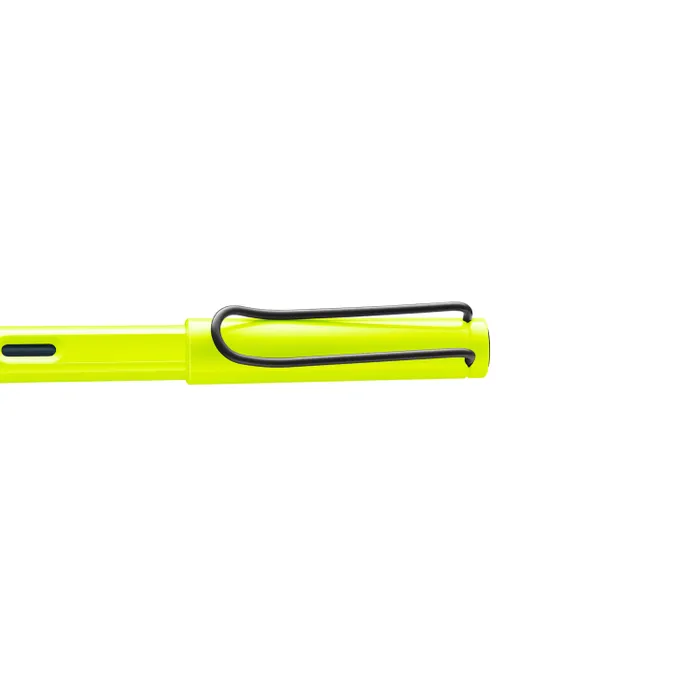Lamy Safari Rondo Neon Yellow Fountain Pen-Medium