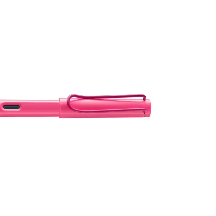Lamy Safari Rondo Neon Pink Fountain Pen-Medium