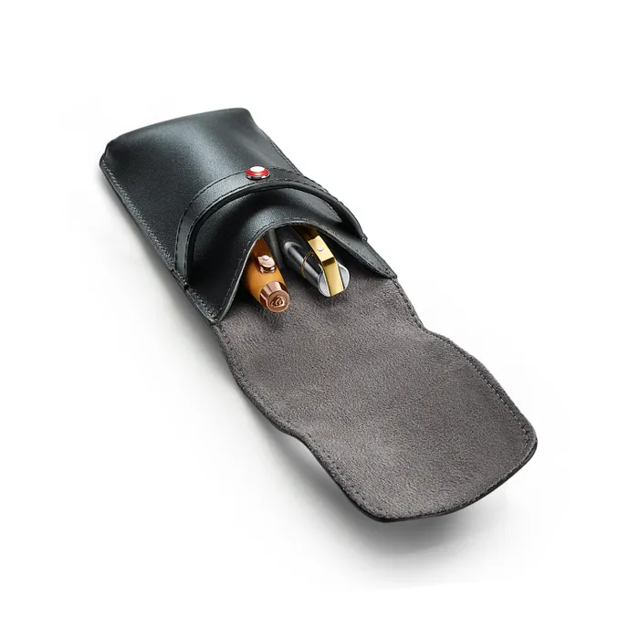 Sheaffer Classic Black Leather 2 Pen case