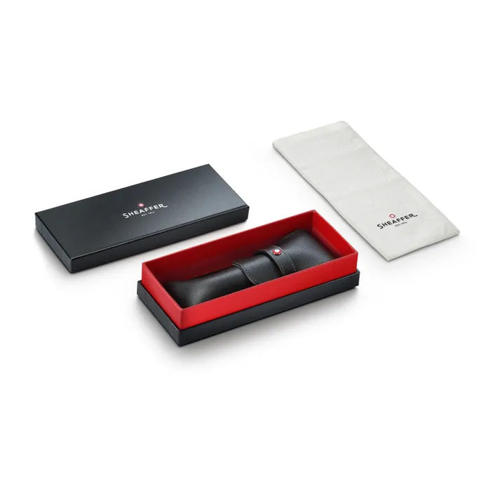 Sheaffer Classic Black Leather 2 Pen case