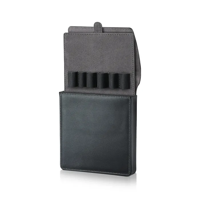 Sheaffer Classic Black Leather 6 Pen case