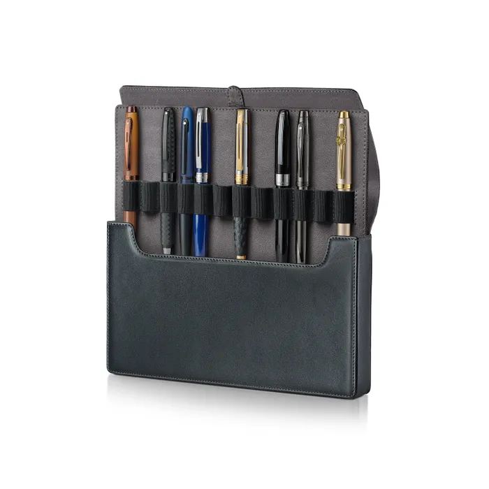 Sheaffer Classic Black Leather 12 Pen case