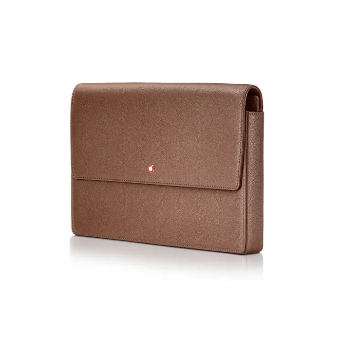 Sheaffer Tan Leather 12 Pen case