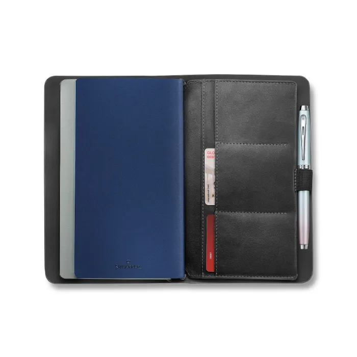 Sheaffer Quikrite Leather Journal - Black