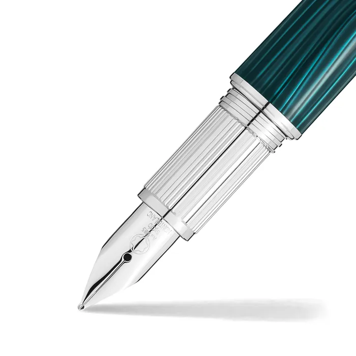 Montblanc Starwalker Polar Green Metal Fountain Pen-Medium