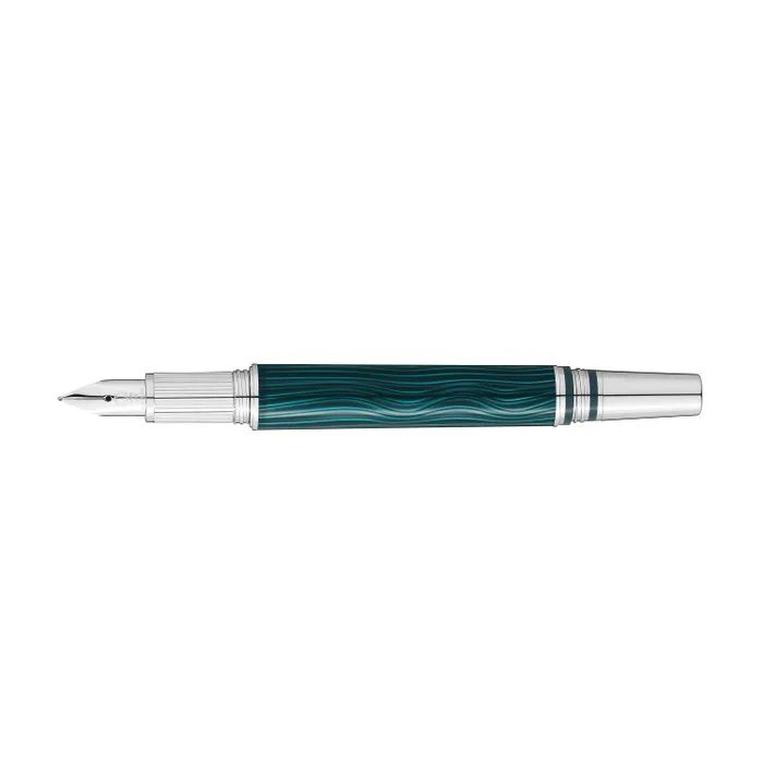 Montblanc Starwalker Polar Green Metal Fountain Pen-Medium