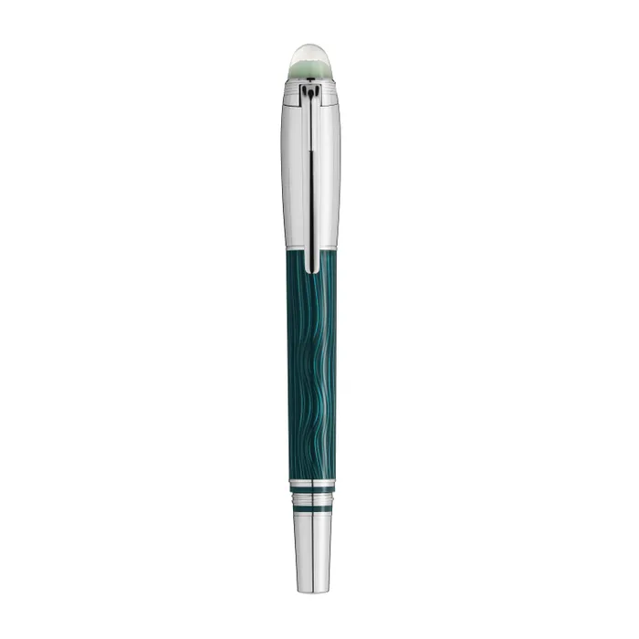 Montblanc Starwalker Polar Green Metal Fountain Pen-Medium