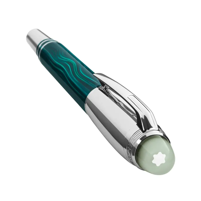 Montblanc Starwalker Polar Green Metal Fountain Pen-Medium